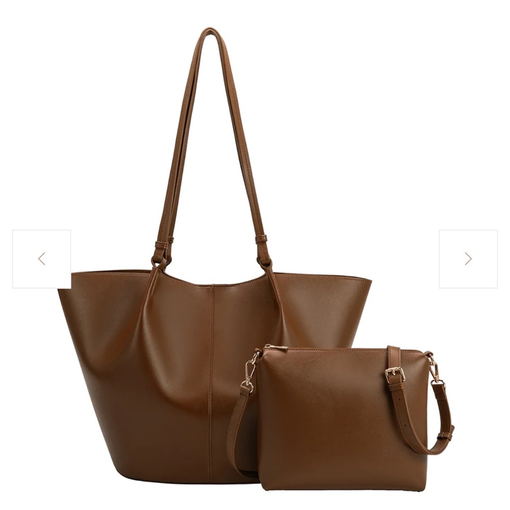 Melie Bianco Black Tote with Relaxed Structure - Picture 7 of 9